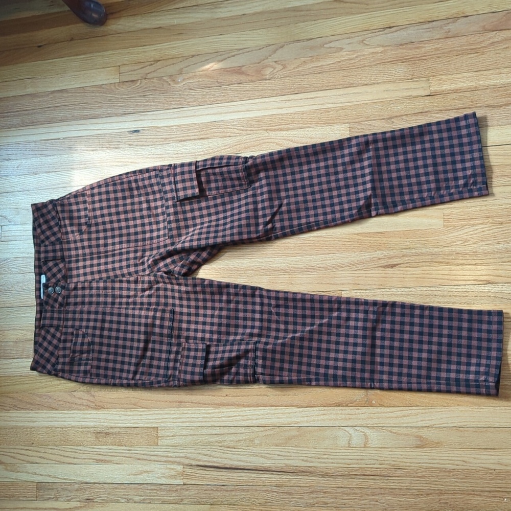 Urban Outfitters Checkered Tapered Pants - Picture 3 of 7